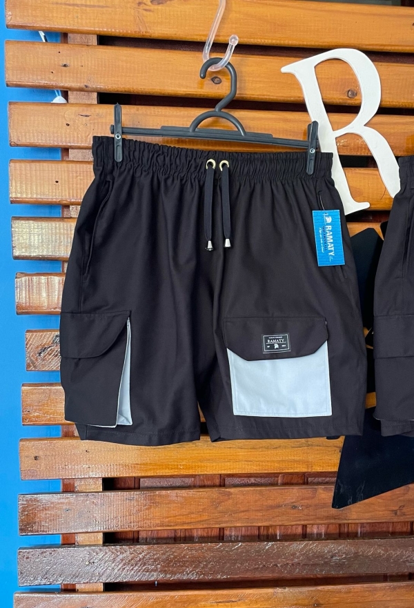 Short cargo 100% sarja